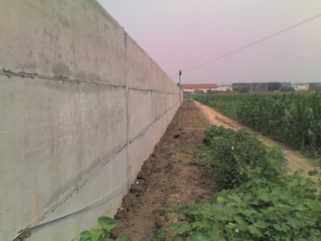 邯山简易砖砌围墙