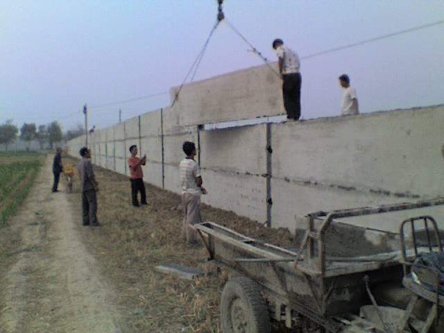 邯山家用水泥板围墙